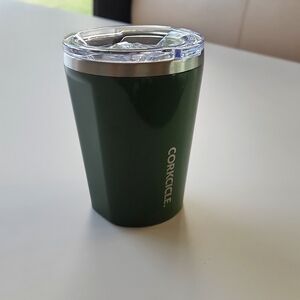 Corkcicle mini tumbler 12 oz olive